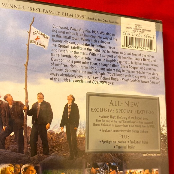 🆕 ONLY ONE! October Sky (Special Edition/Widescreen) - Picture 4 of 5